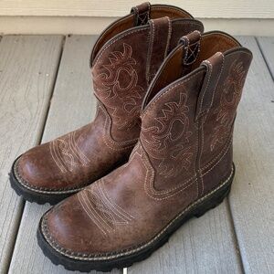 Ariat Women's Fatbaby Heritage Dapper Copper Kettle Soft Toe Boot